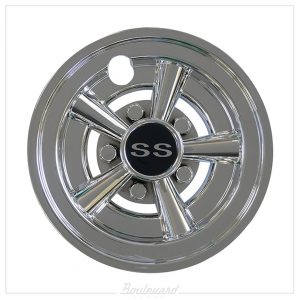 RH-CAP-0029-001 8" SS Chrome Wheel Cover