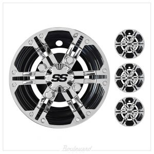 RH-CAP-0061-001 10″ Chrome Daytona Wheel Cover