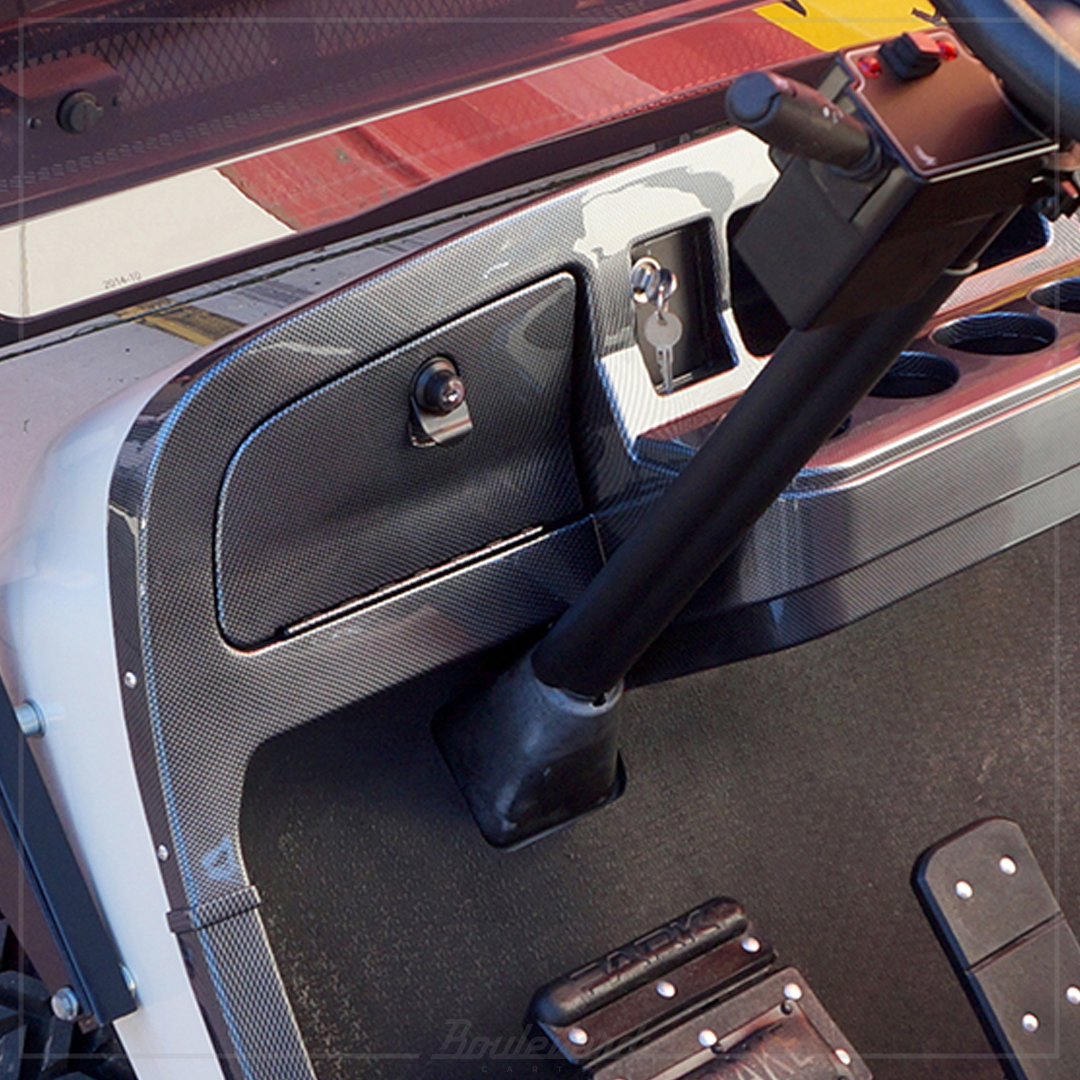 1994-2013 E-Z-Go Carbon Fiber Dash - Image 4