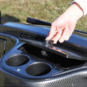 RH-DASH-0094 Yamaha Drive Carbon Fiber Dash Compartment