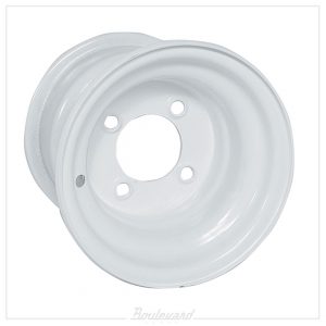 RH-TIR-415-white Standard White Steel 8x7 Wheel