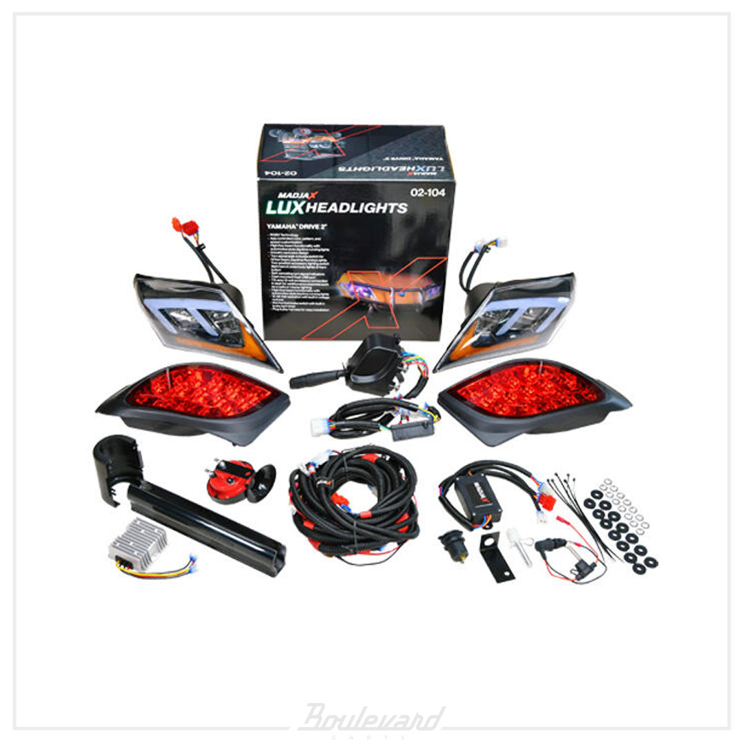 MadJax® LUX Headlight Kit for Yamaha Drive2 (Years 2017-Up)