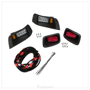 NP-02-115-001 GTW® Adjustable LED Light Kit – For E-Z-GO TXT (Years 1994.5-2013)
