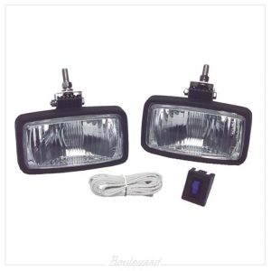 NP-2493-001 12-Volt Heavy Duty Halogen Headlight Set (Black Housing)