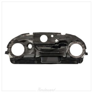 Club Car Precedent Pre Cut Dash for Audio Systems - Greywood Finish (Years 2004-Up)