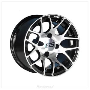 14x7 GTW® Machined/Black Pursuit Wheel