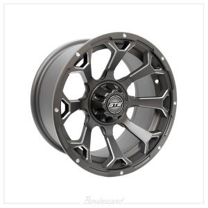 NP-19-227-001 14x7 GTW® Raven Off-Road Matte Gray Wheel