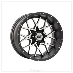 NP-19-231-001 GTW® 14″ Vortex Wheel – Matte Gray/Machined