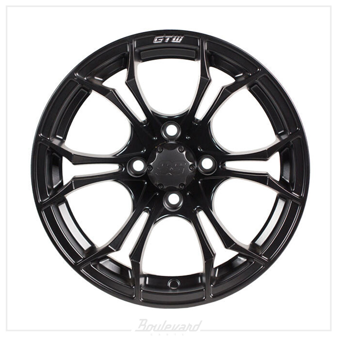 14″ GTW® Spyder Wheel – Matte Black - Image 2