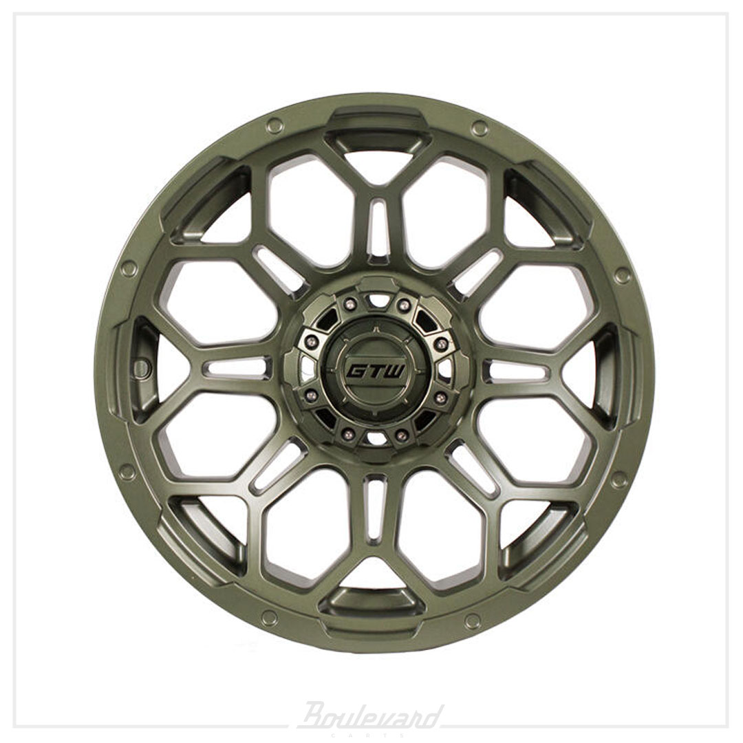 14" GTW® Bravo Wheel (Matte Recon Green) - Image 2