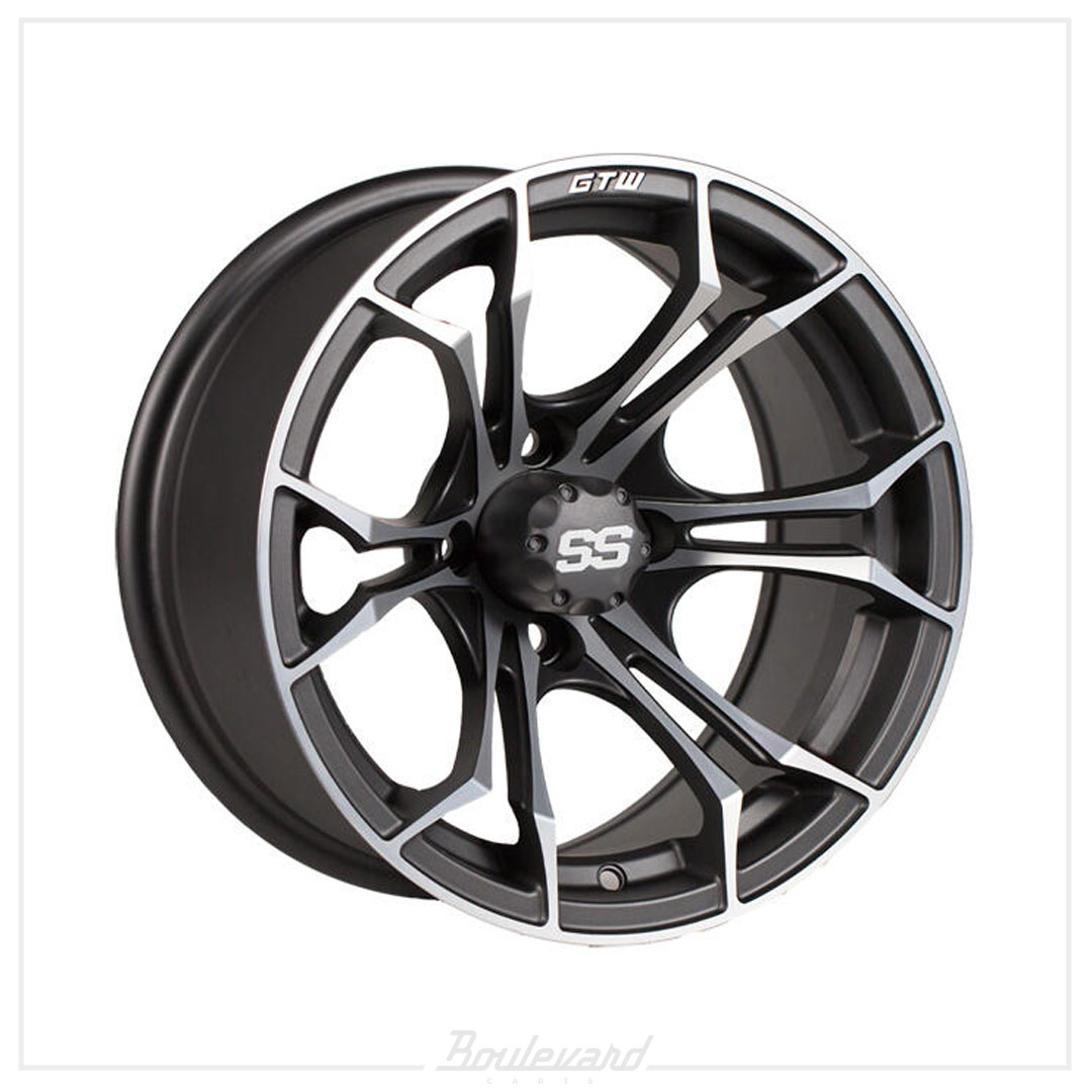 14″ GTW® Spyder Wheel – Matte Gray