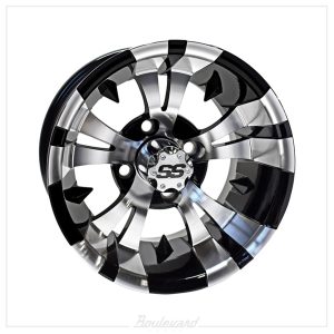 RH-TIR-RX188 RHOX RX188 Machined Gloss Black14x7