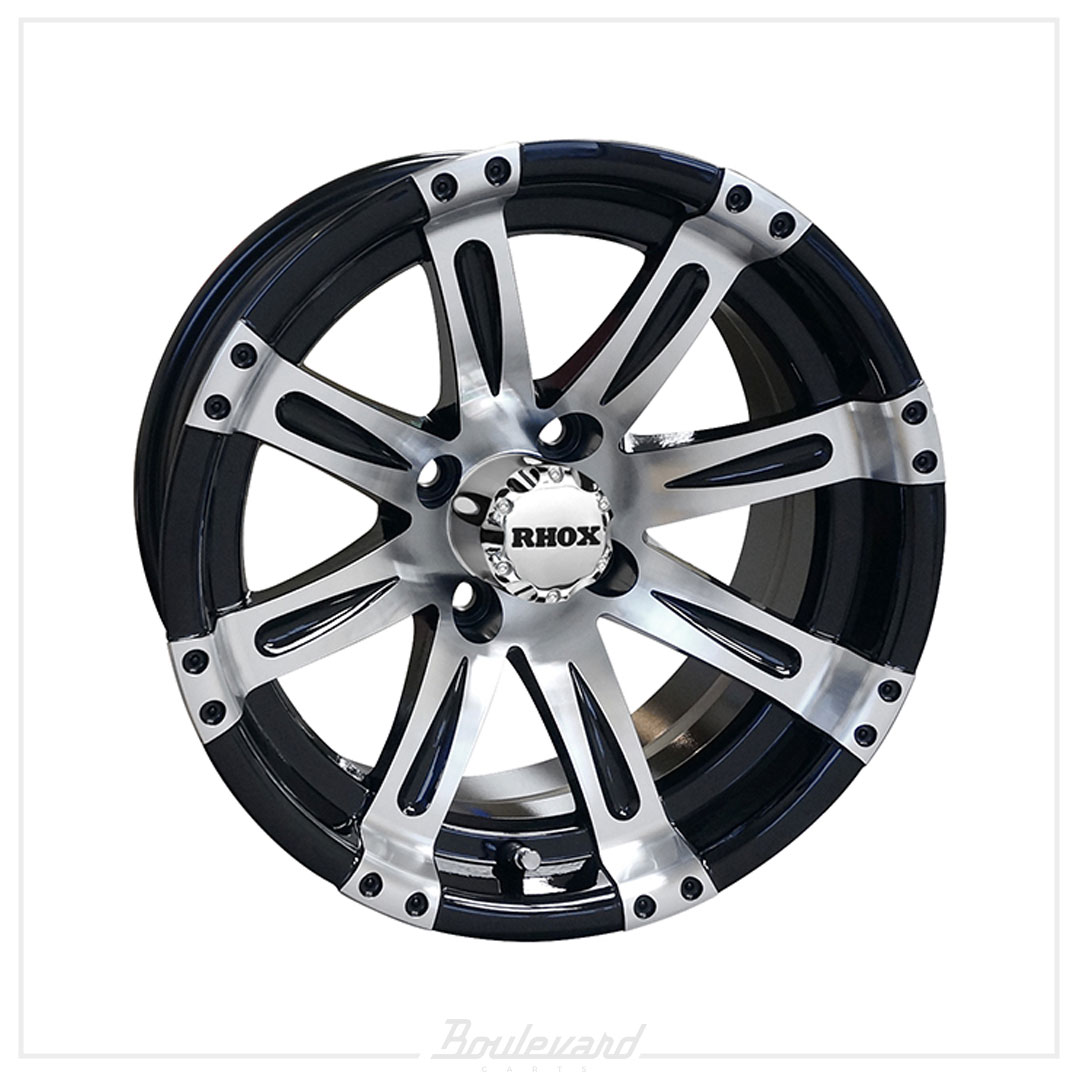 RHOX Vegas Machined w/Black 14x7