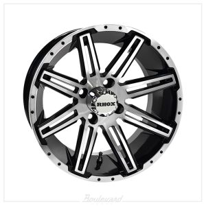 RH-TIR-RX275-001 RHOX RX275 Machined Gloss Black 14x7