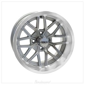 RH-TIR-RX281-MS RHOX RX281 Machined Silver 14x7