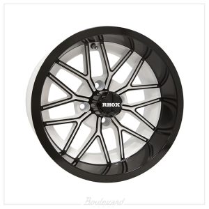 RH-TIR-RX281-WB-001 RHOX RX281 White with Gloss Black 14x7