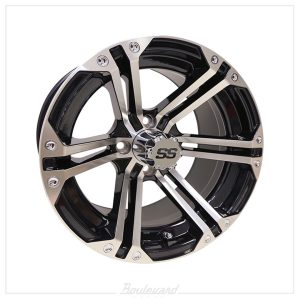 RH-TIR-RX350 RHOX RX350 Machined w/ Black 14x7