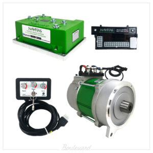 NP-25-088-001 Club Car (w/Curtis 1268/1520) 600A 5KW Navitas DC to AC Conversion Kit with On-the-Fly Programmer