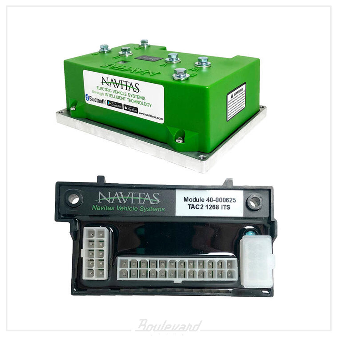 E-Z-GO Shuttle, S6, L6, S4 H.O. 48v Models 600A 5KW Navitas DC to AC Conversion Kit - Image 2