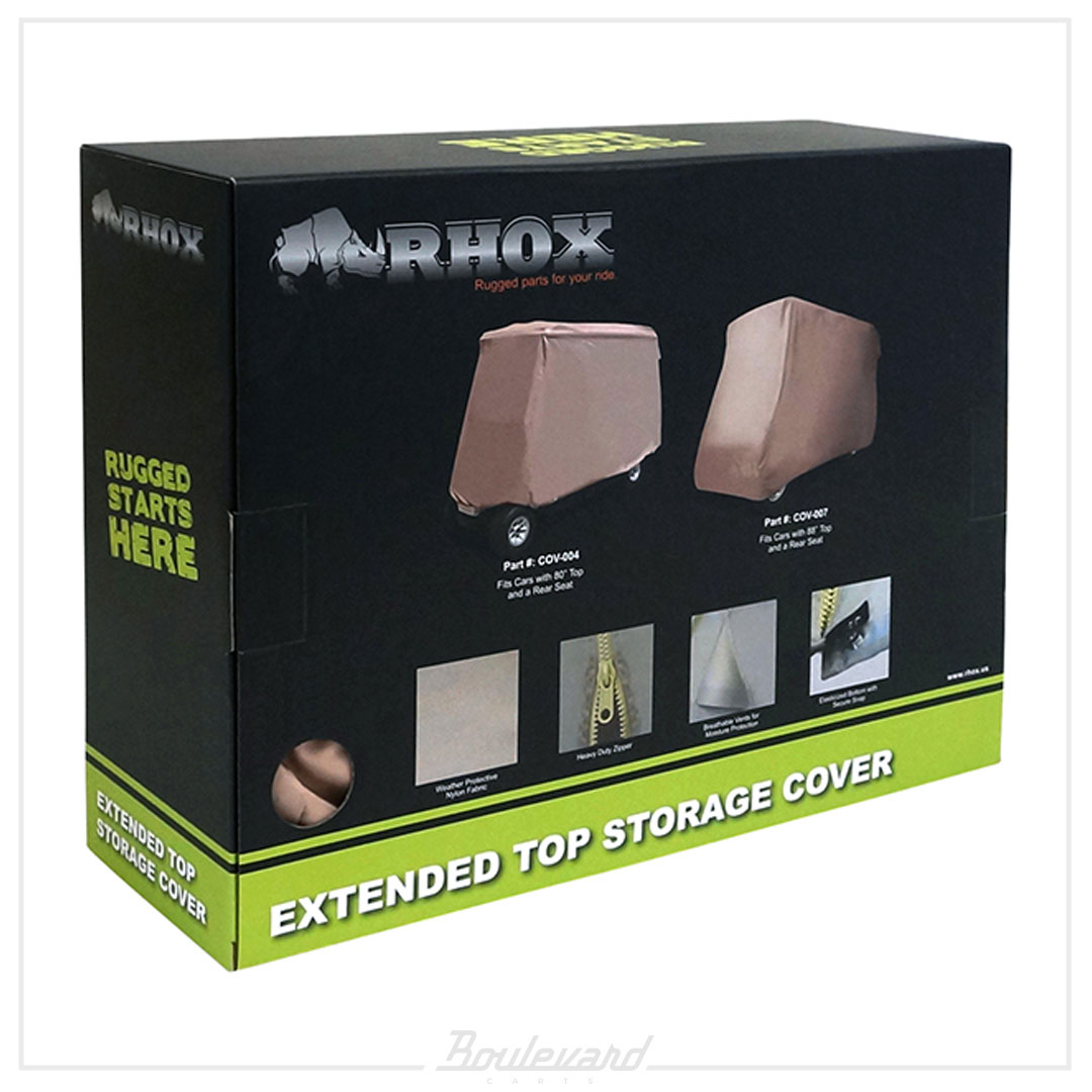 Universal Black 88" Storage Cover - Image 2