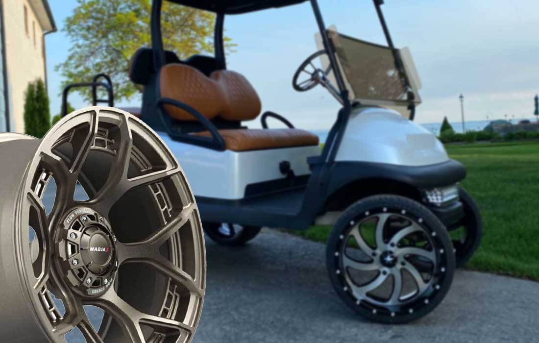 Rollin’ in Style: Choosing a Wheel and Tire Combo for your Golf Cart
