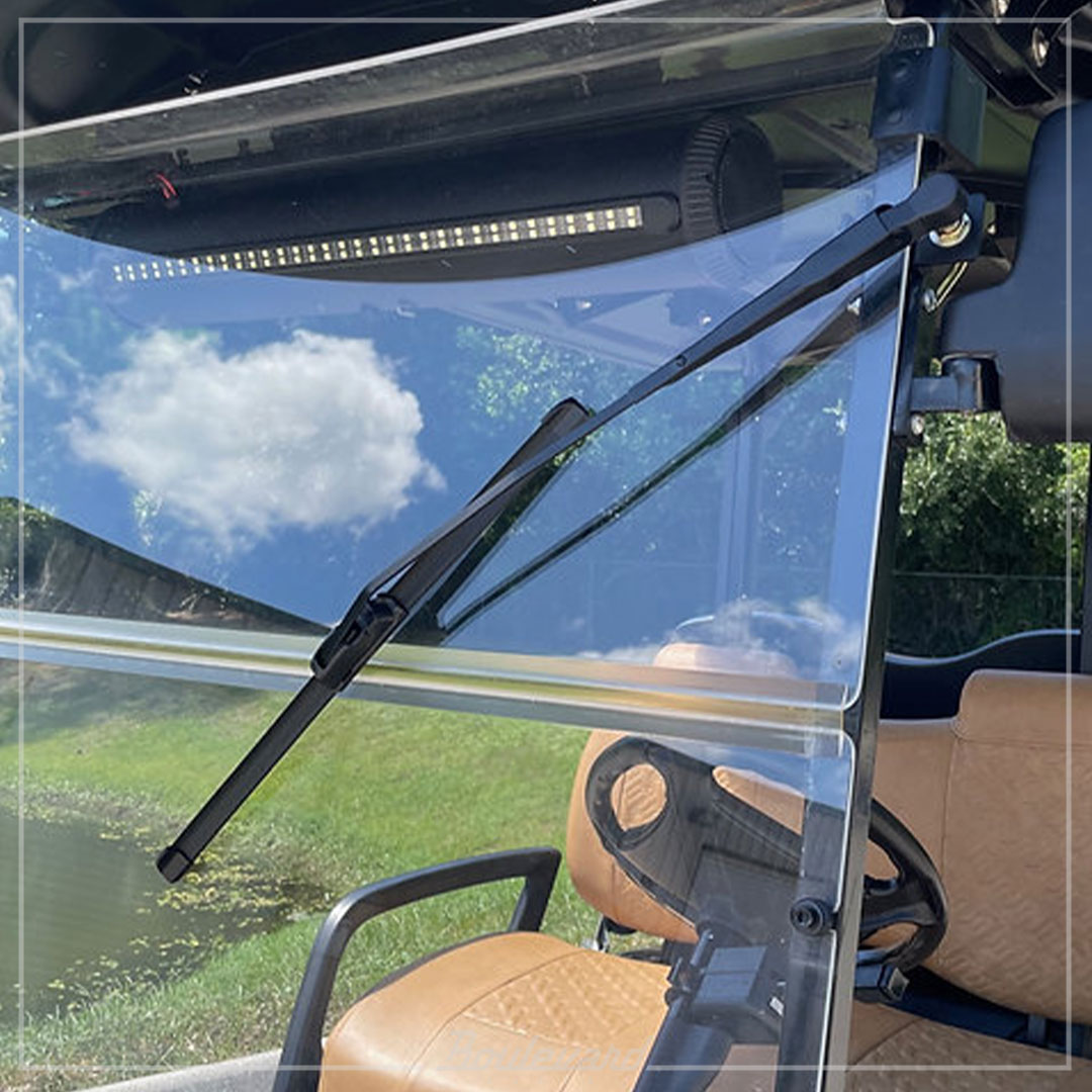 Universal No-Drill Golf Cart Wiper System - Image 3