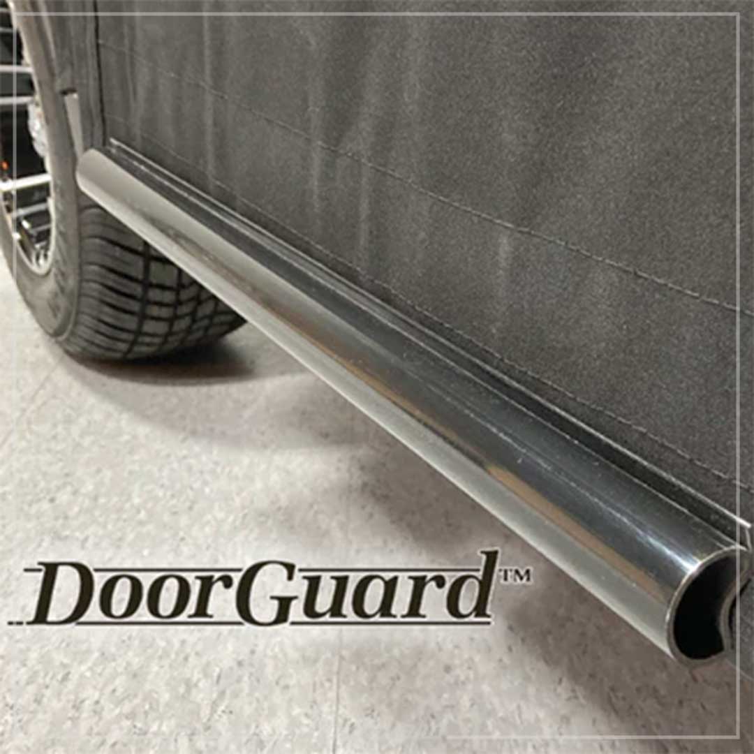 Hinged Door Enclosure Door Guards (pair) - Image 4