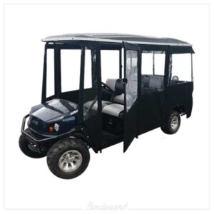 DW-HD-6P-002 DoorWorks 6-Passenger Hinged Door Enclosure for Golf Carts (Sunbrella)