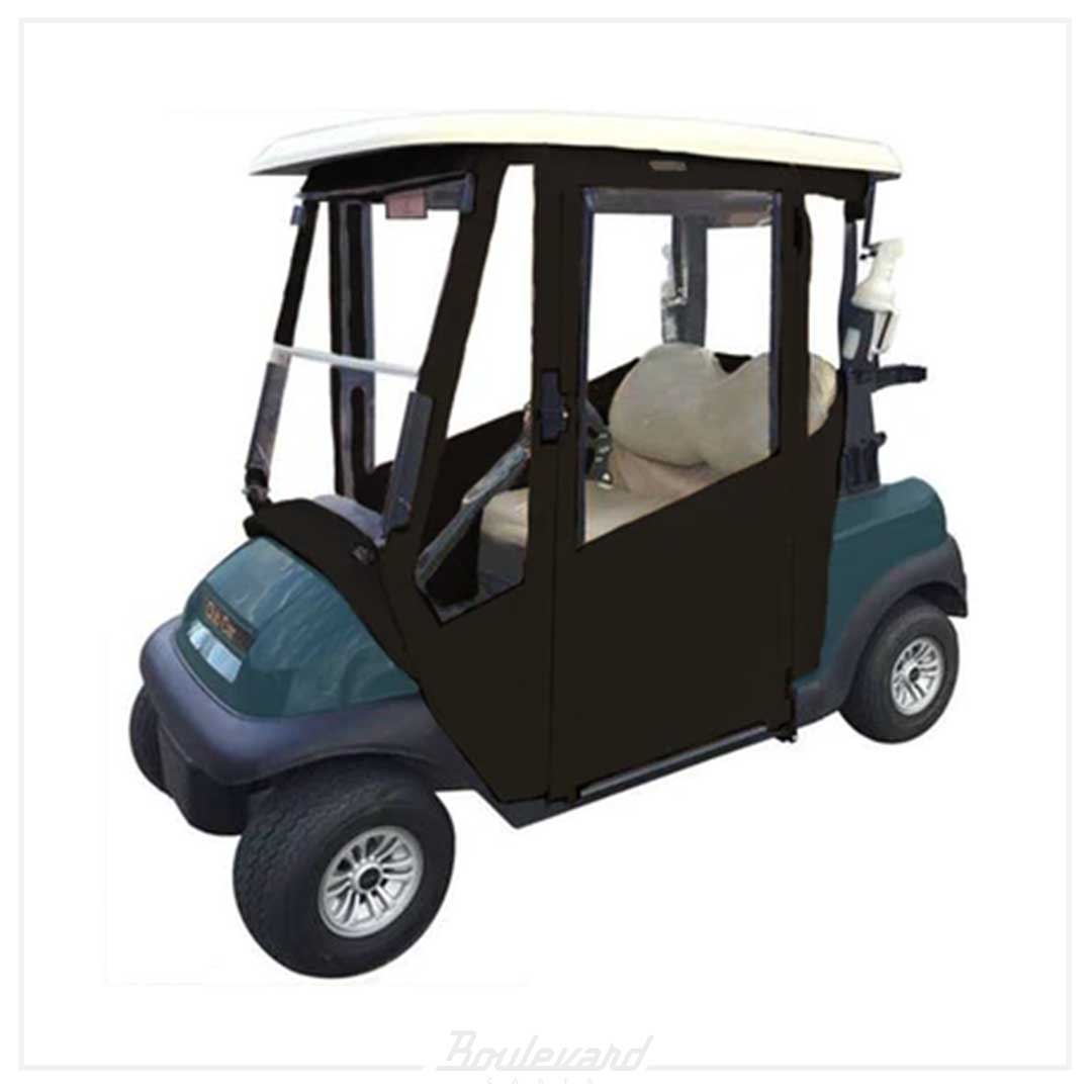 DoorWorks 2-Passenger Hinged Door Enclosure Cover for Golf Carts (Sunbrella Canvas) - Image 3