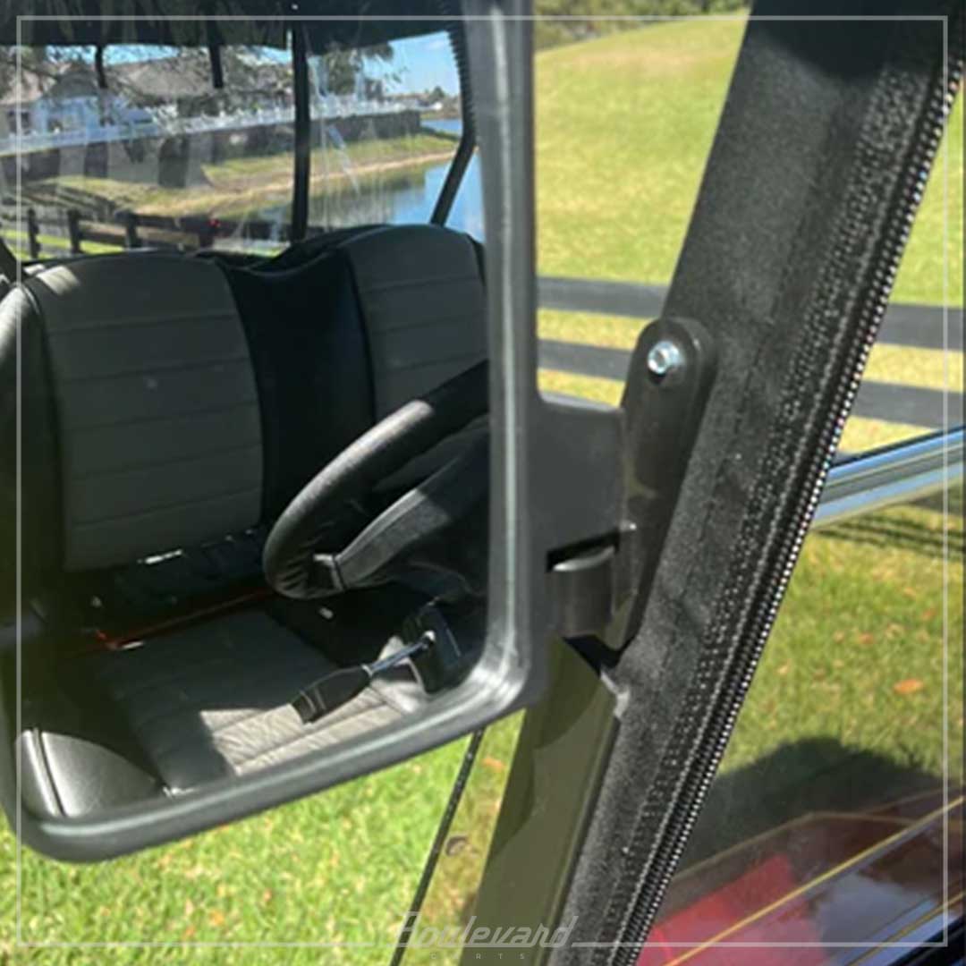 DoorWorks 4-Passenger Sunbrella Track-Style Golf Cart Enclosure - Image 8