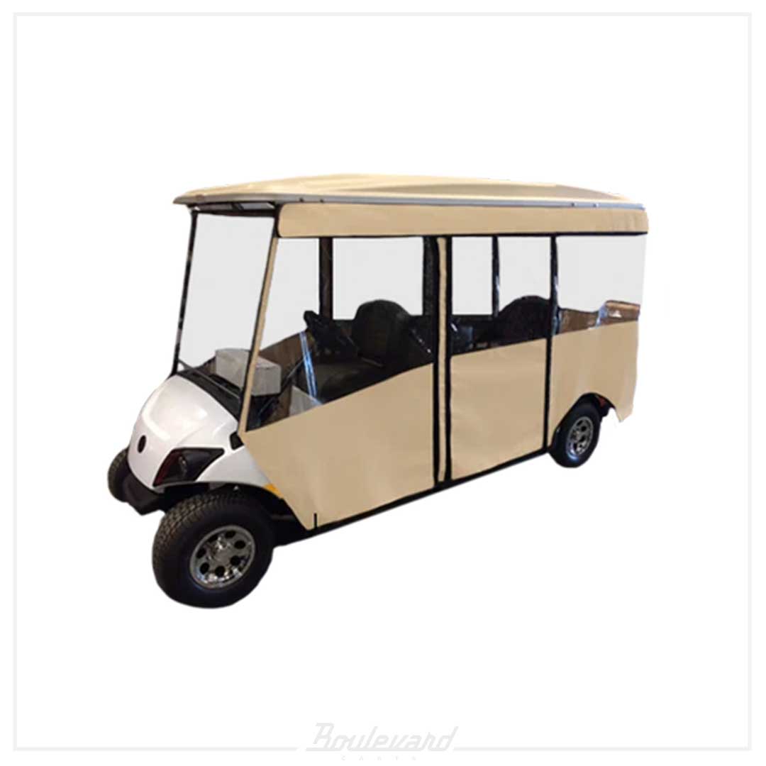 DoorWorks 6-Passenger Sunbrella Track-Style Golf Cart Enclosure