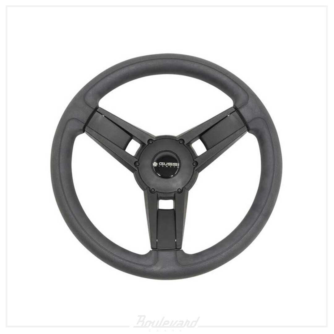 Gussi Italia® Giazza Black Steering Wheel