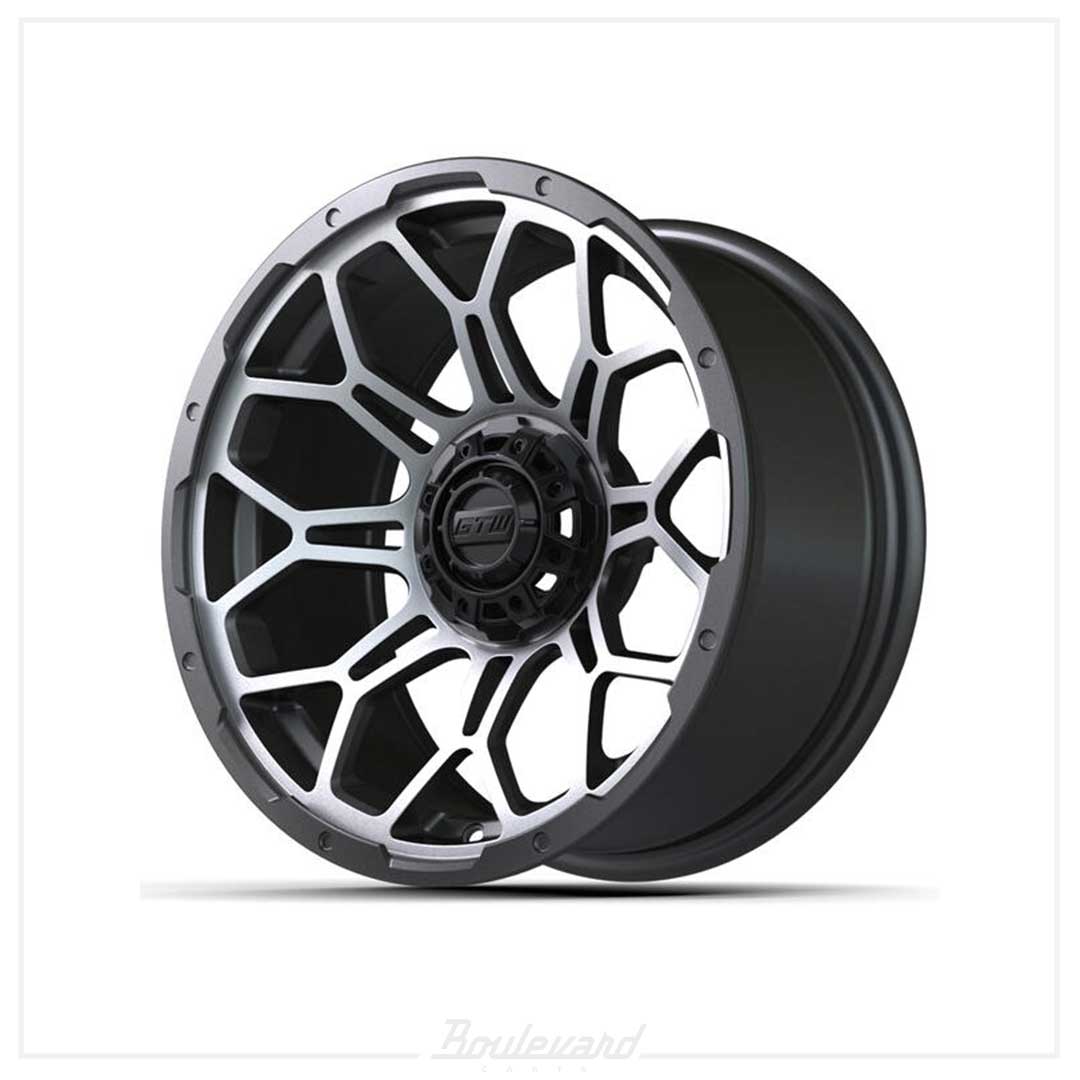 15" GTW® Bravo Wheel (Matte Gray) - Image 3