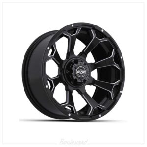NP-19-303-001 15" GTW® Raven Off-Road Matte Black Wheel