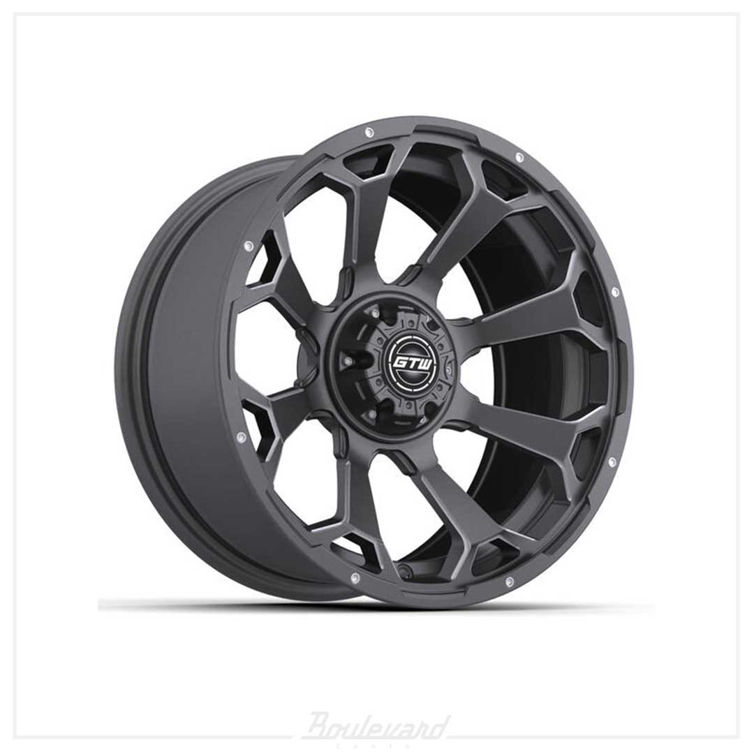 15" GTW® Raven Off-Road Matte Gray Wheel