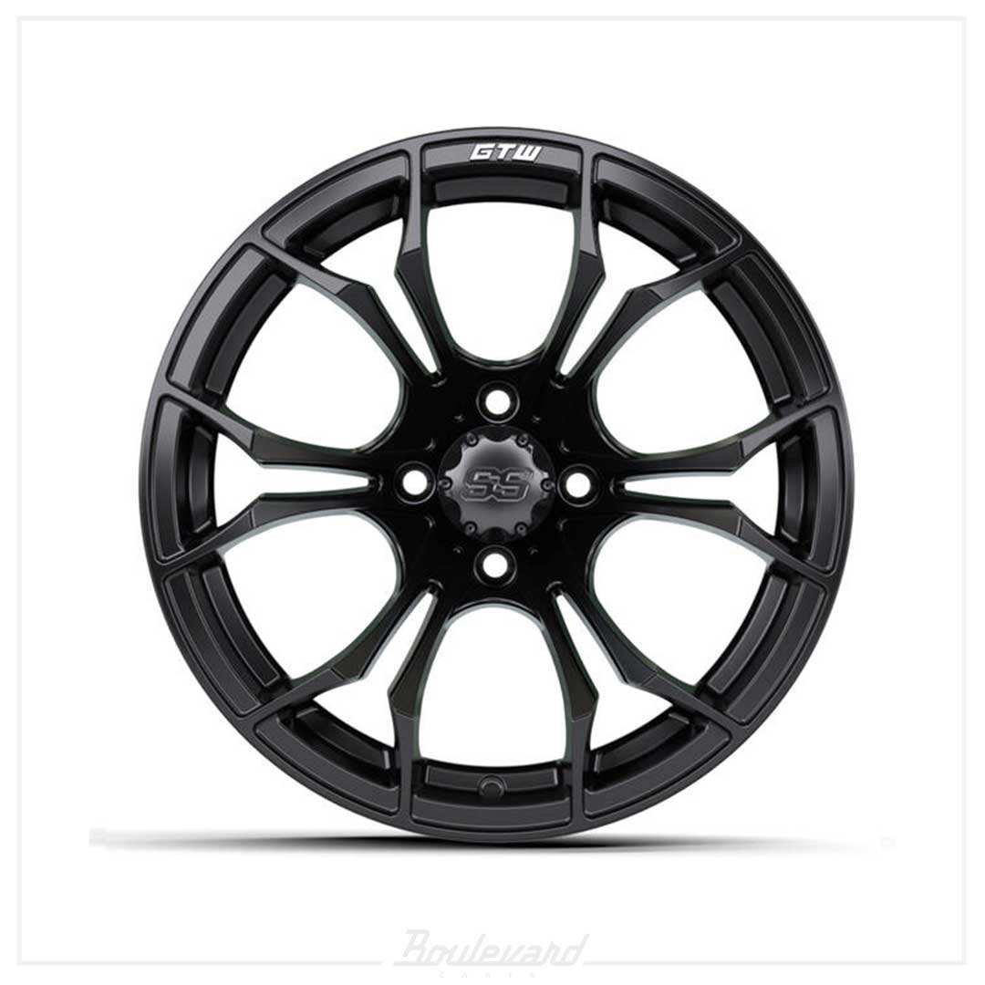 15″ GTW® Spyder Wheel – Matte Black - Image 2