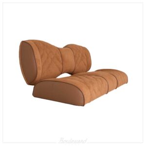 NP-10-511-BR08-001 Premium RedDot® Honey Suede MadJax® Genesis 250/300 Rear Seat Cushions