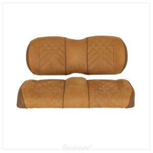 NP-10-512-BR08-001 Premium RedDot® Honey Suede Front Seat Assemblies for Club Car Precedent Onward Tempo