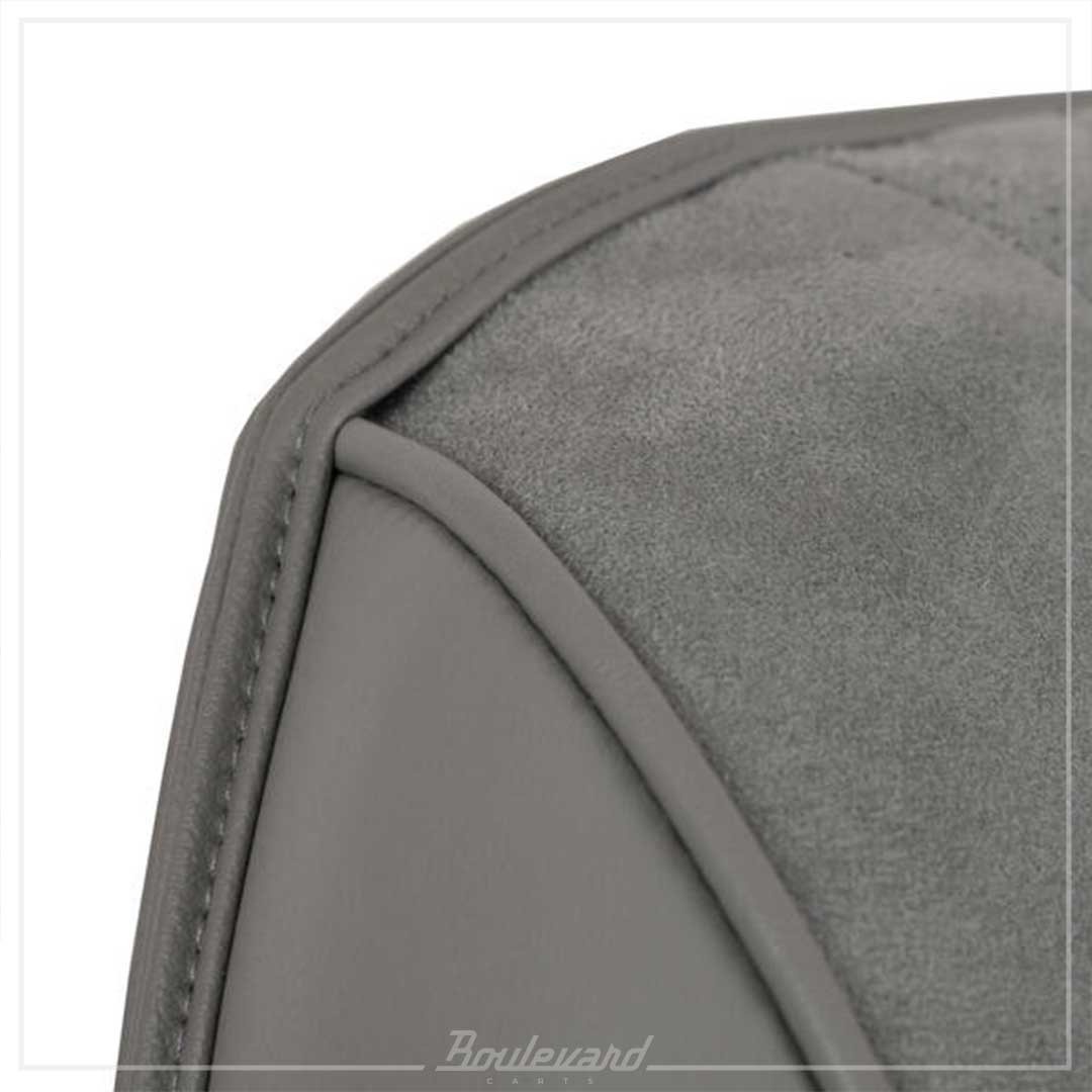 Premium RedDot® Pewter Suede Front Seat Assemblies for Club Car Precedent Onward Tempo - Image 4