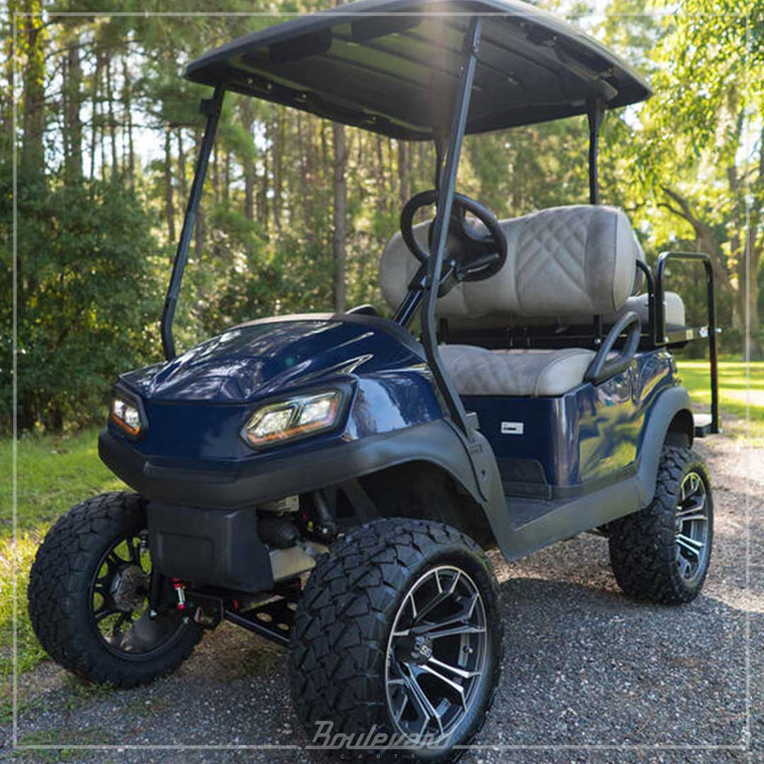 Premium RedDot® Pewter Suede Front Seat Assemblies for Club Car Precedent Onward Tempo - Image 10