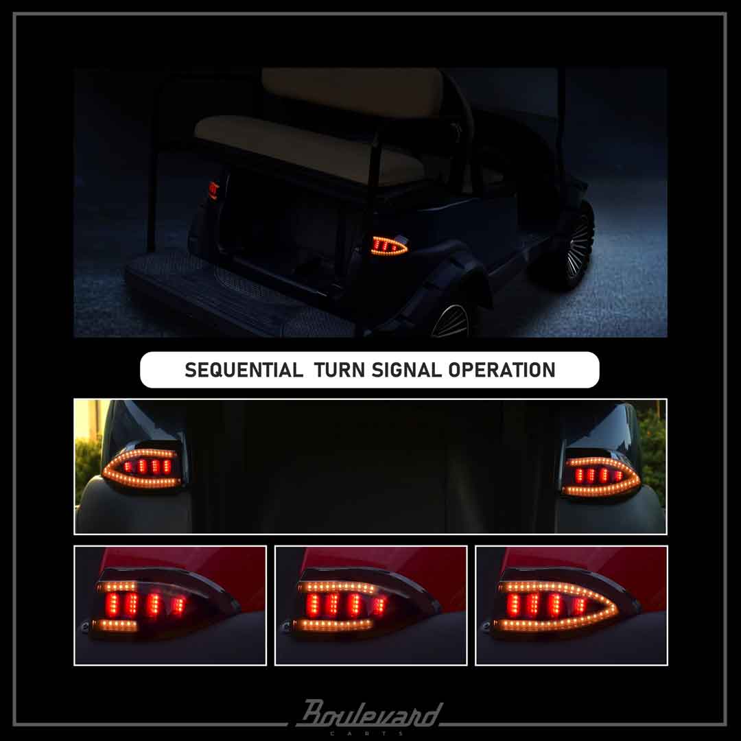 NOKINS Golf Cart Deluxe Plus LED Light Kit for Club Car Precedent - Image 5