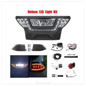 NKS10026-2-001 NOKINS Golf Cart Deluxe LED Light Kit for Club Car Precedent 2004+