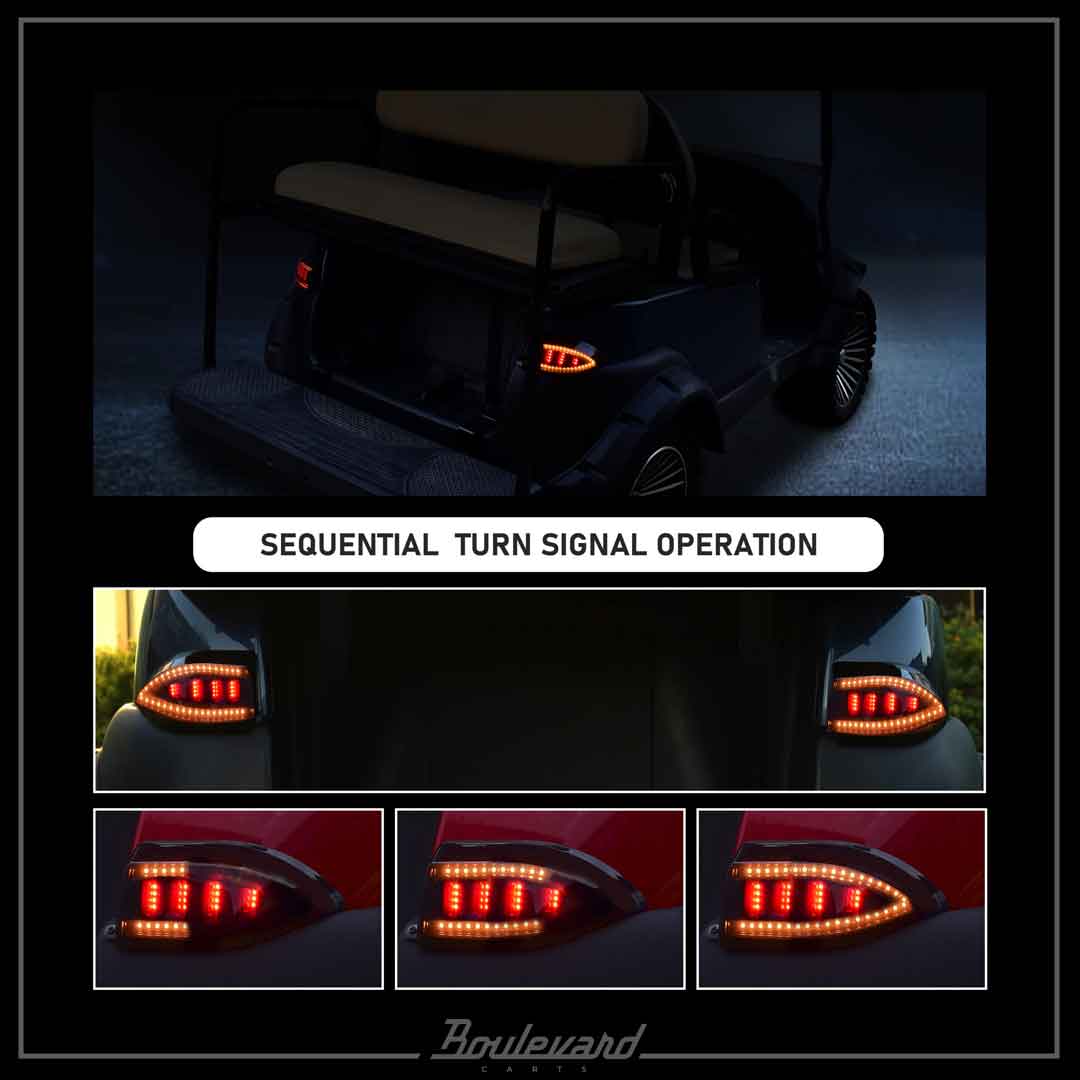 NOKINS Golf Cart Deluxe LED Light Kit for Club Car Precedent 2004+ - Image 3