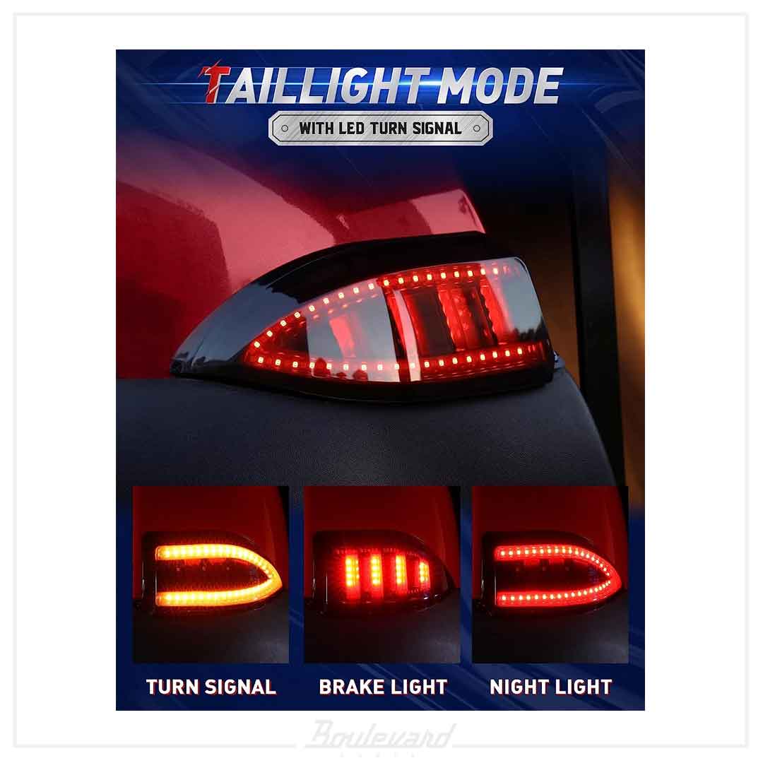 NOKINS Golf Cart Deluxe Plus LED Light Kit for Club Car Tempo Electric & Gas 2004-UP - Image 6