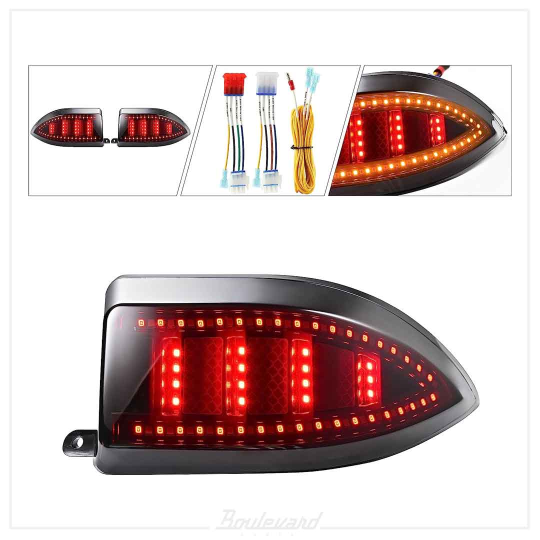 NOKINS Sequential LED Taillights for Club Car Tempo & Onward