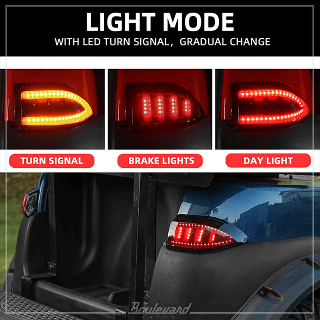 NOKINS Sequential LED Taillights for Club Car Tempo & Onward - Image 4
