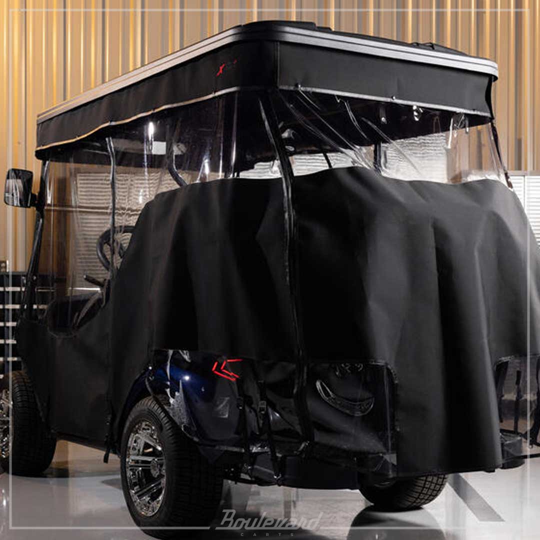 MadJax XSeries Storm 3-Sided Black Enclosure & Black Valance with XSeries Logo by RedDot