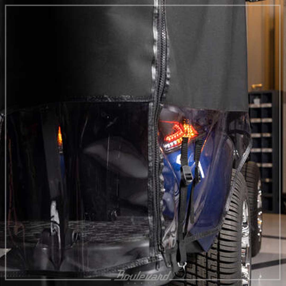 MadJax XSeries Storm 3-Sided Black Enclosure & Black Valance with XSeries Logo by RedDot