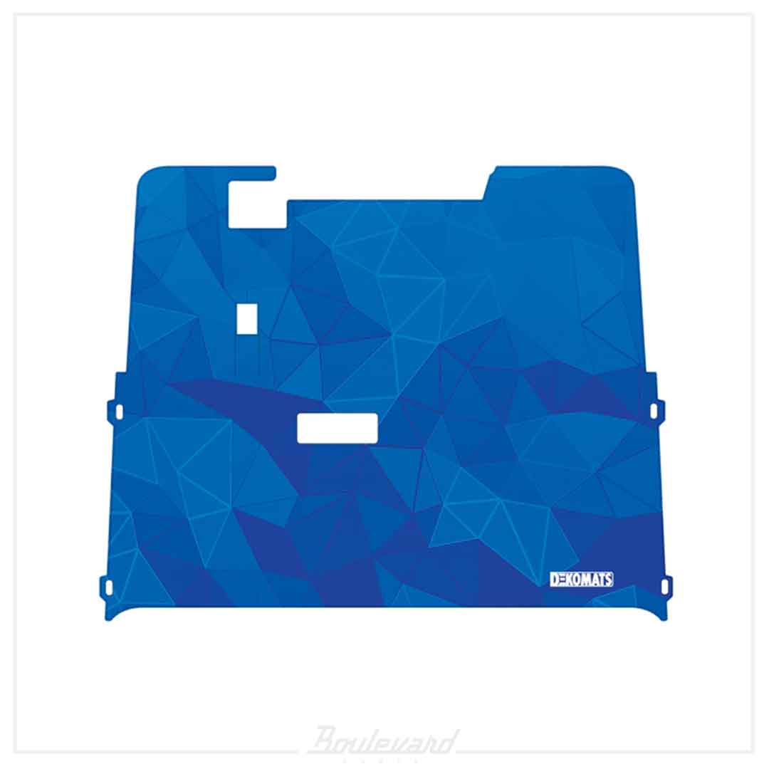 Dekomats: Blue Abstract Design