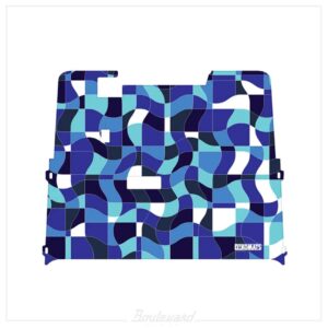 dekomats-blue-geometric-design Dekomats: Blue Geometric Design